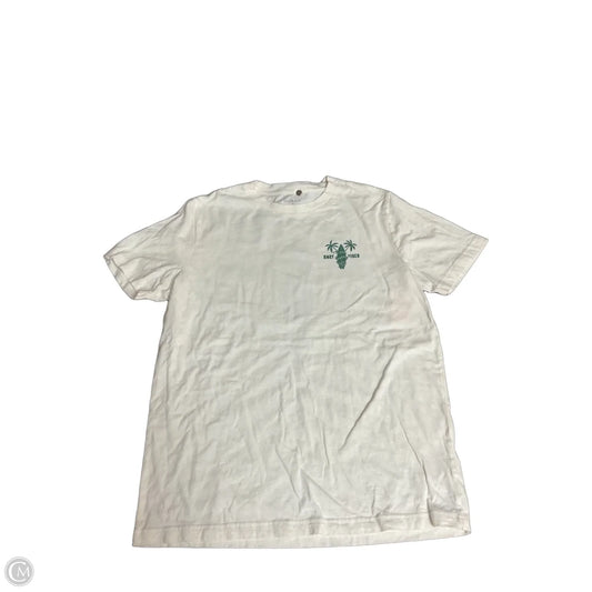 Top Short Sleeve Basic By Old Navy In Cream, Size: S