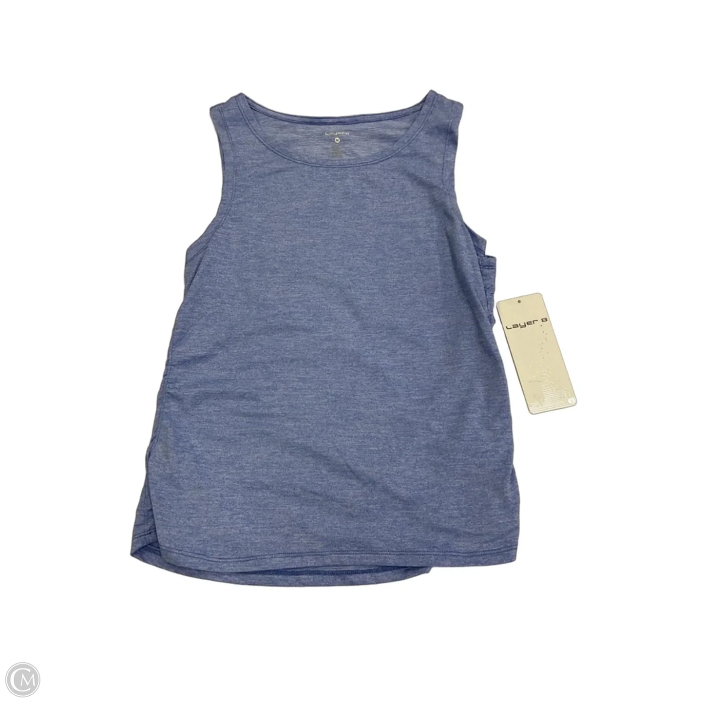 Athletic Tank Top By Layer 8 In Blue, Size: M