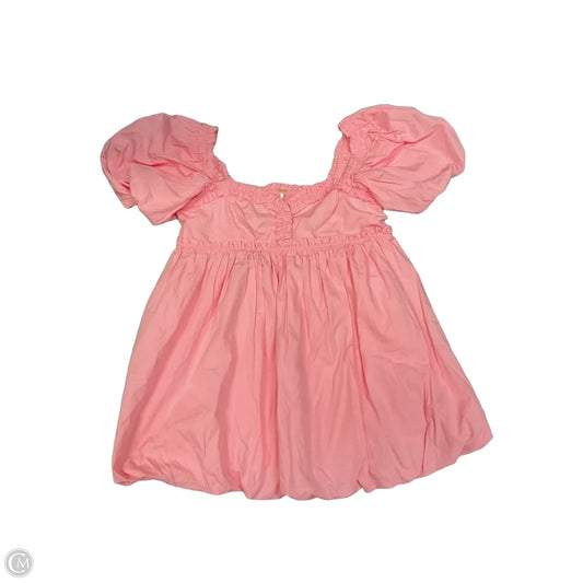 Tunic Short Sleeve By Free People In Pink, Size: M
