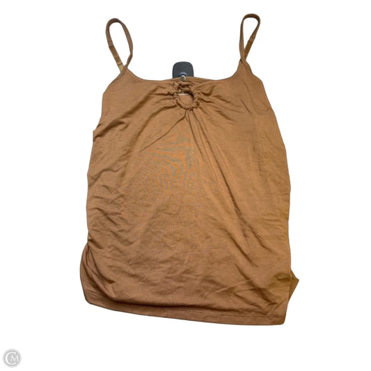 Top Sleeveless By Old Navy In Brown, Size: Xl