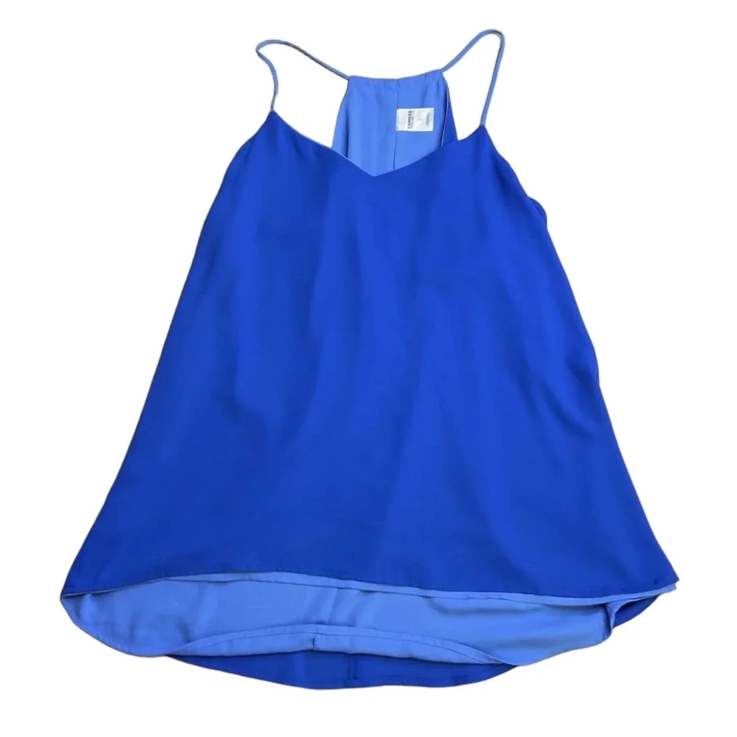 Top Sleeveless By Express In Blue, Size: L