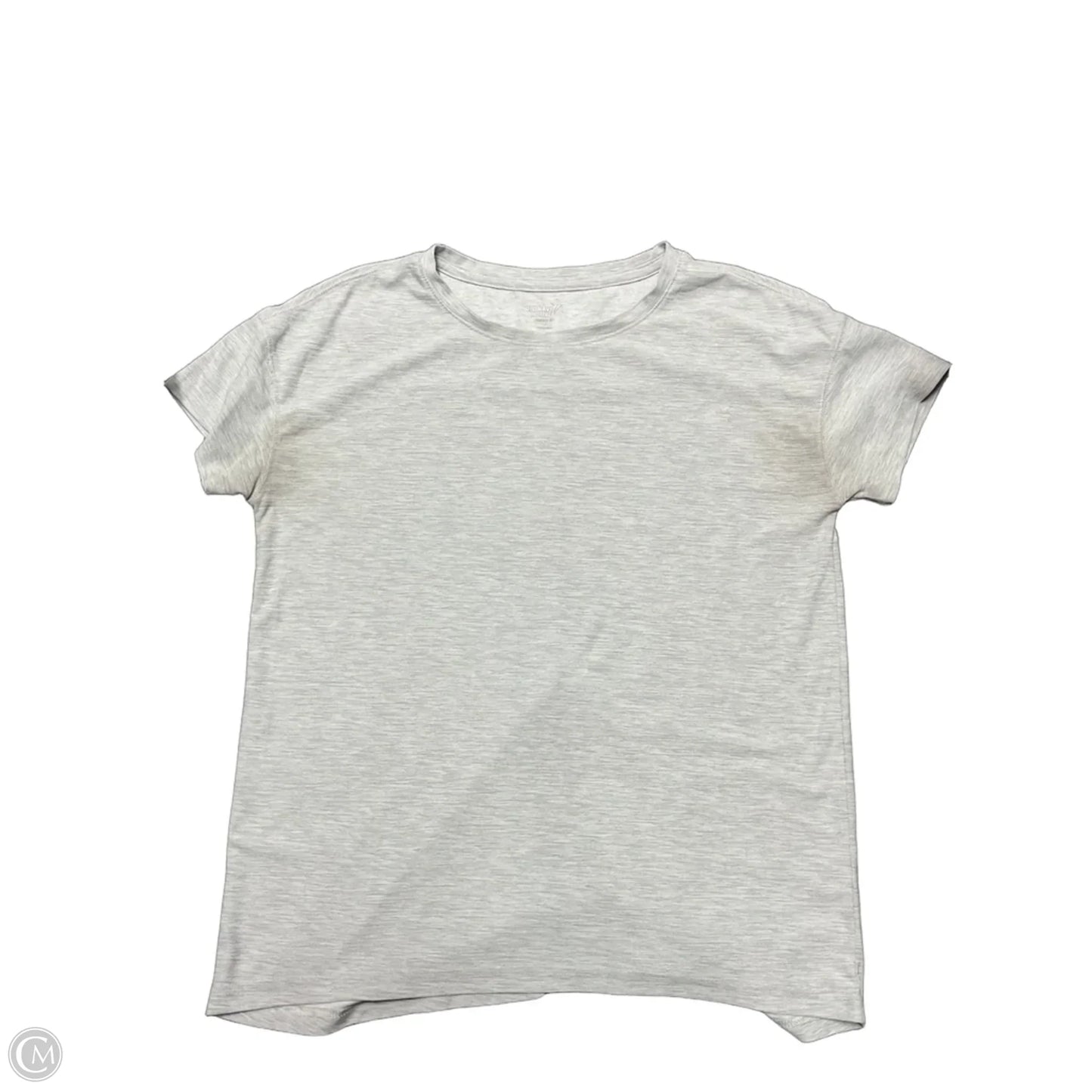 Athletic Top Short Sleeve By Old Navy In Grey, Size: S