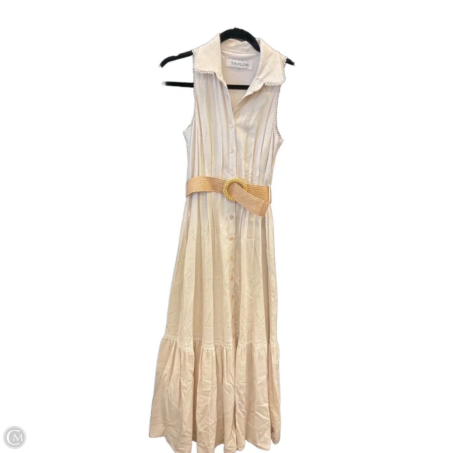 Dress Casual Maxi By Taylor In Tan, Size: 2