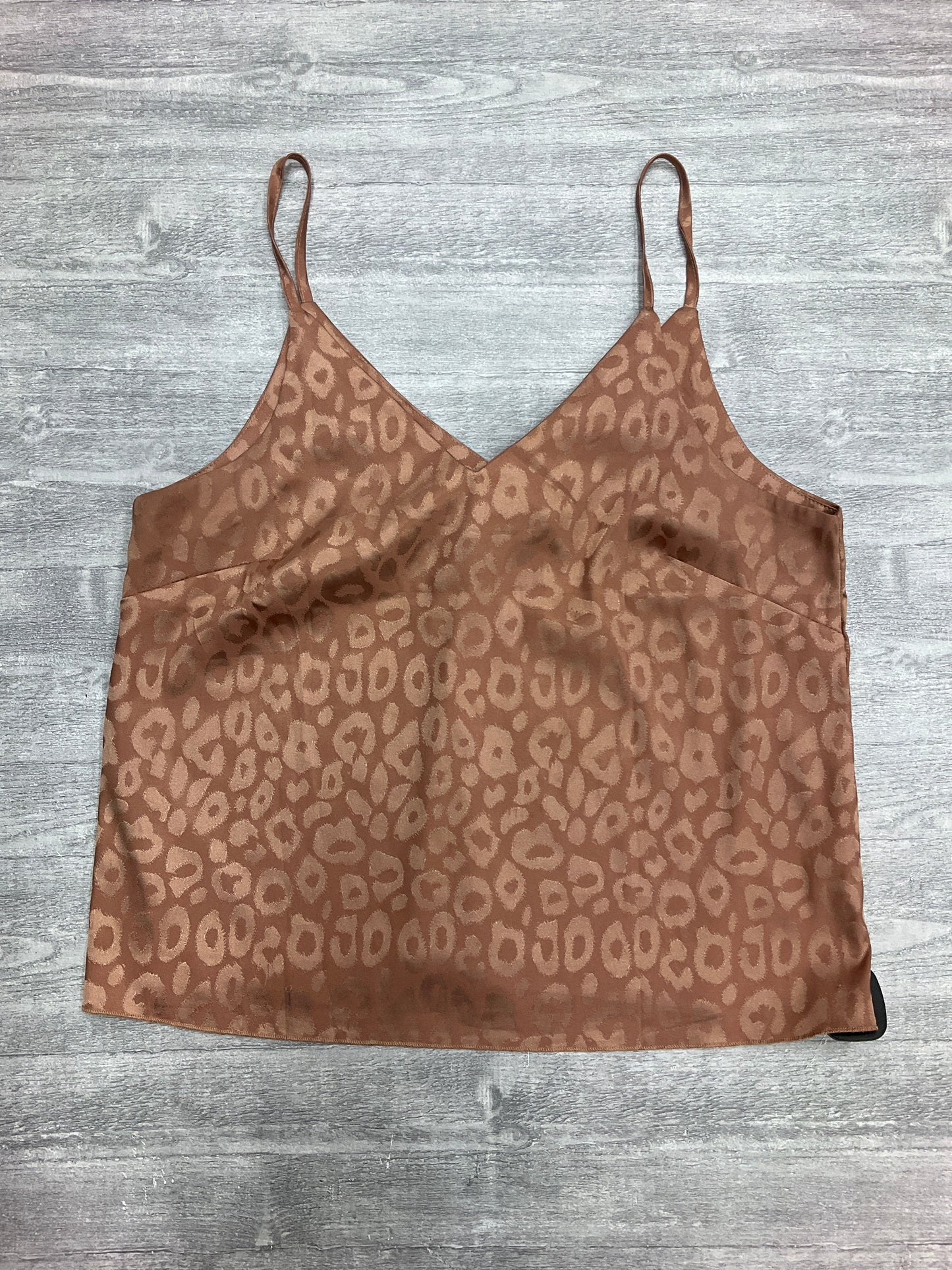 Top Cami By Shein In Animal Print, Size: L