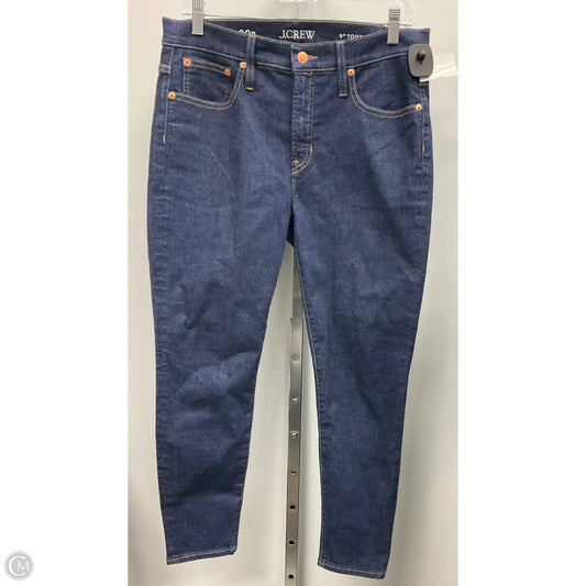 Jeans Cropped By J. Crew In Blue Denim, Size: 10