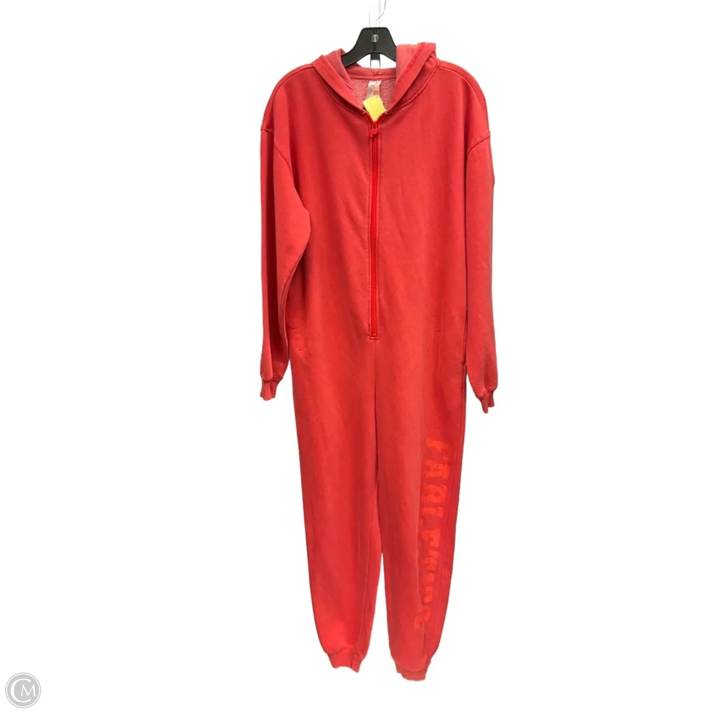 Pajama Pants By Fabletics In Orange, Size: M