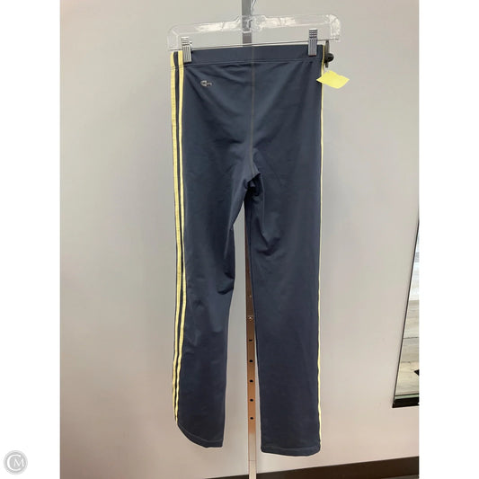 Athletic Pants By Adidas In Grey, Size: M