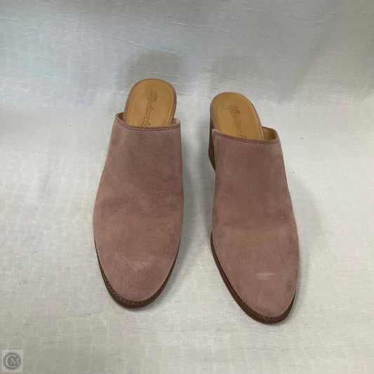 Shoes Heels Platform By Madewell In Pink, Size: 9