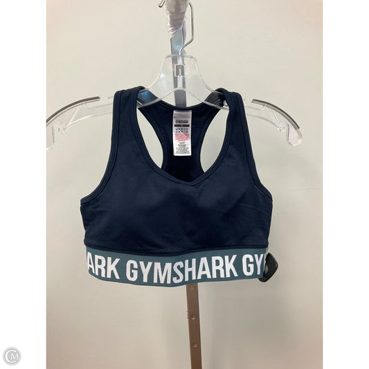 Athletic Bra By Gym Shark In Blue, Size: M