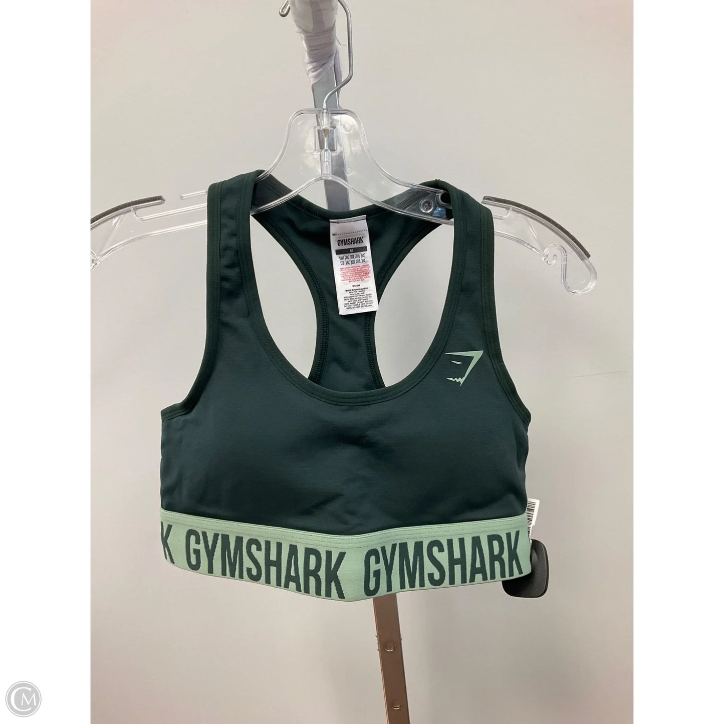 Athletic Bra By Gym Shark In Green, Size: M