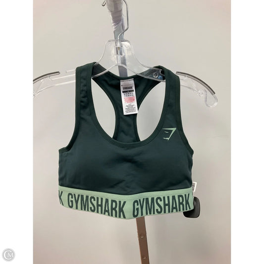 Athletic Bra By Gym Shark In Green, Size: M
