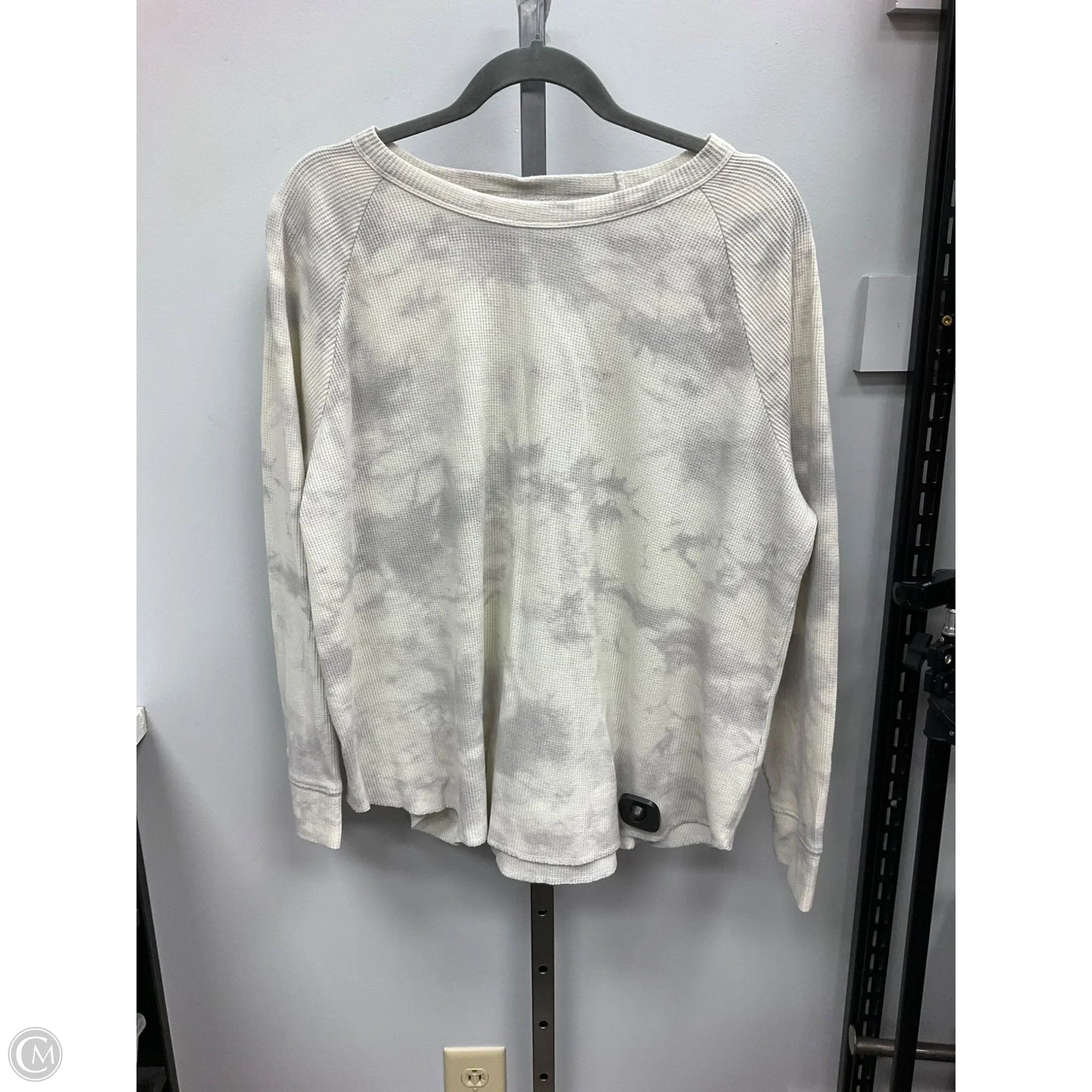 Top Long Sleeve Basic By Sonoma In Camouflage Print, Size: 1x