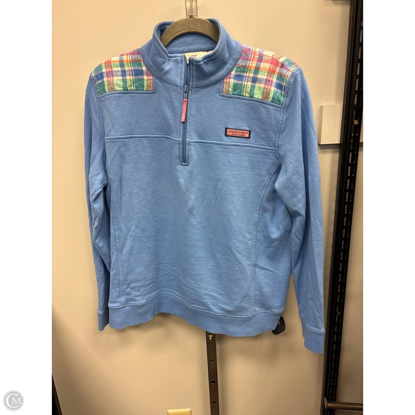 Top Long Sleeve By Vineyard Vines In Blue, Size: L