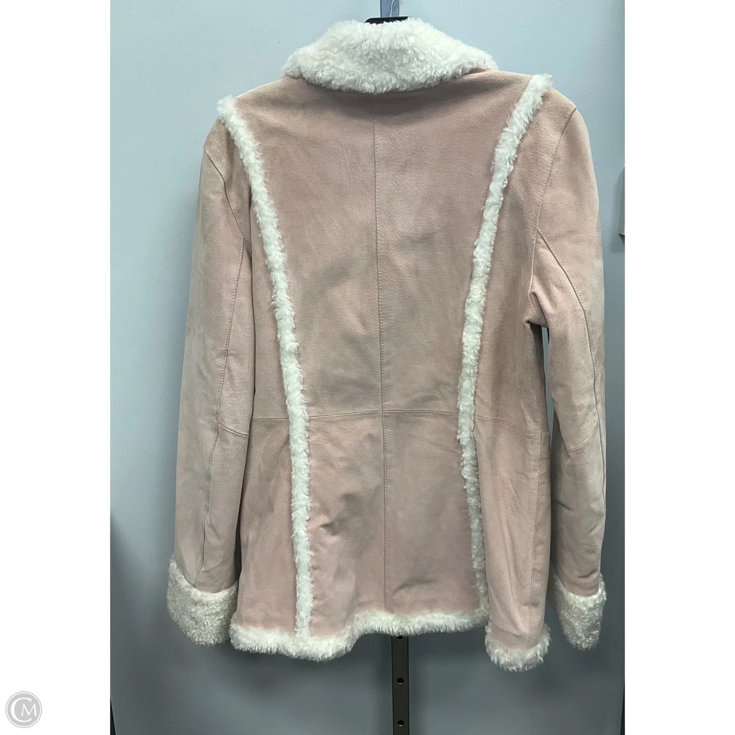 Jacket Faux Fur & Sherpa By Xhilaration In Pink, Size: M