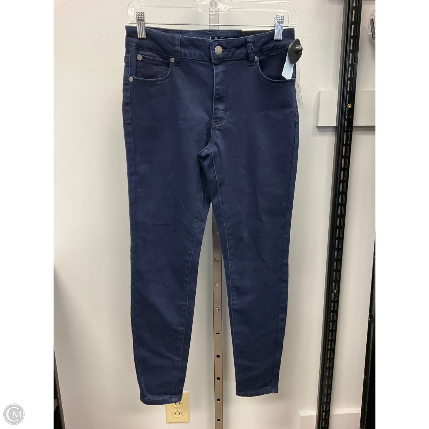 Jeans Skinny By Tahari In Blue Denim, Size: 6