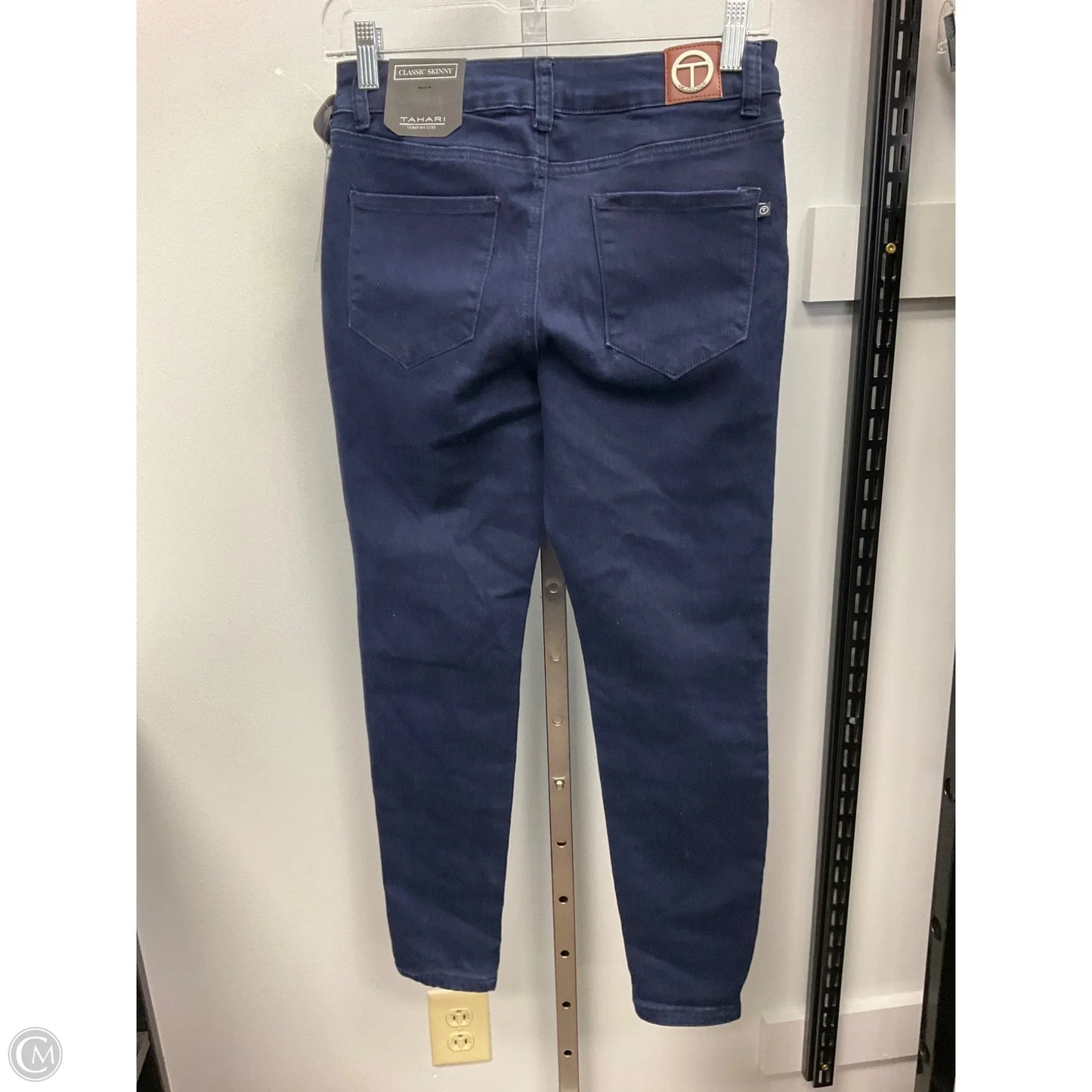 Jeans Skinny By Tahari In Blue Denim, Size: 6