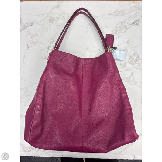 Handbag Designer By Coach, Size: Large
