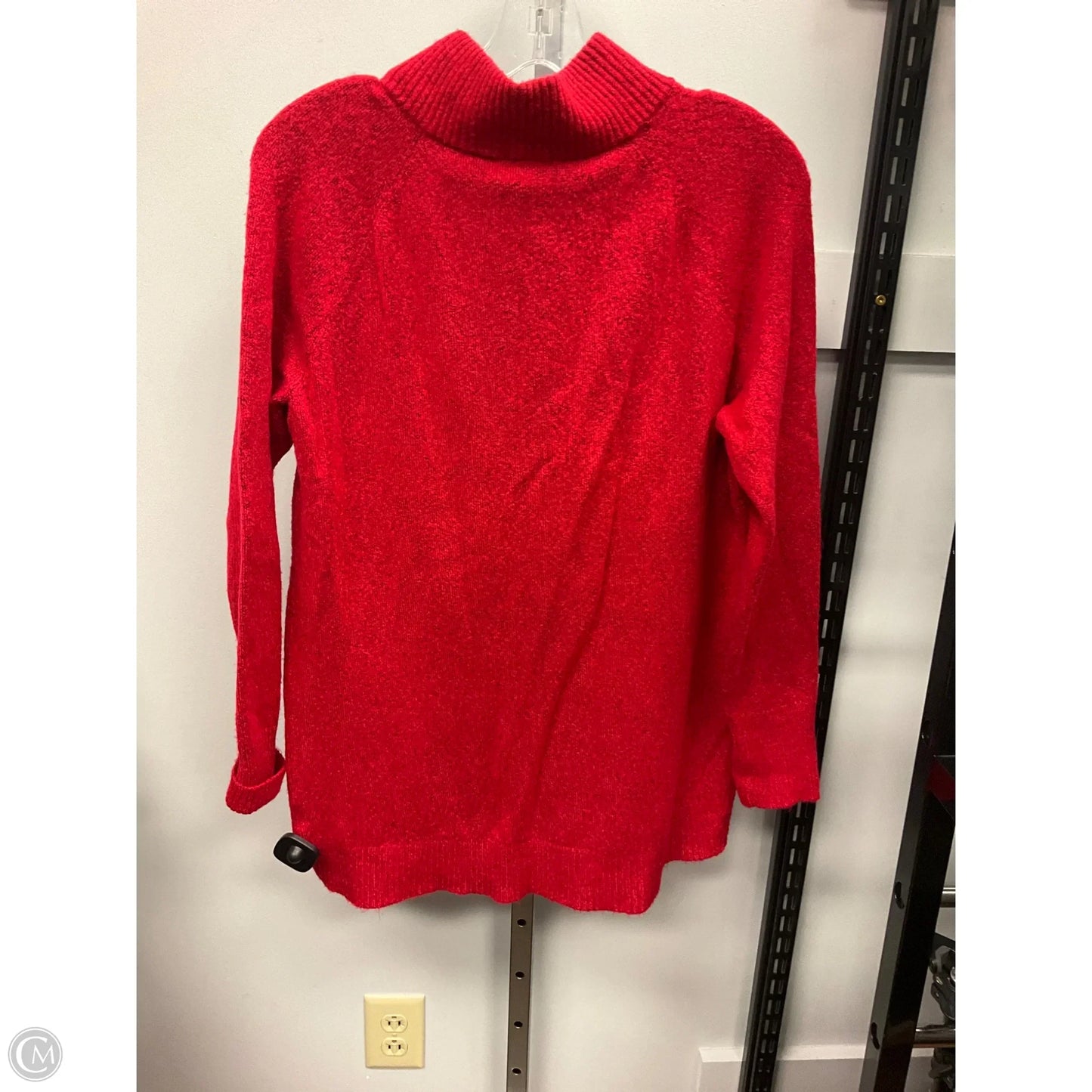 Sweater By Talbots In Red, Size: S