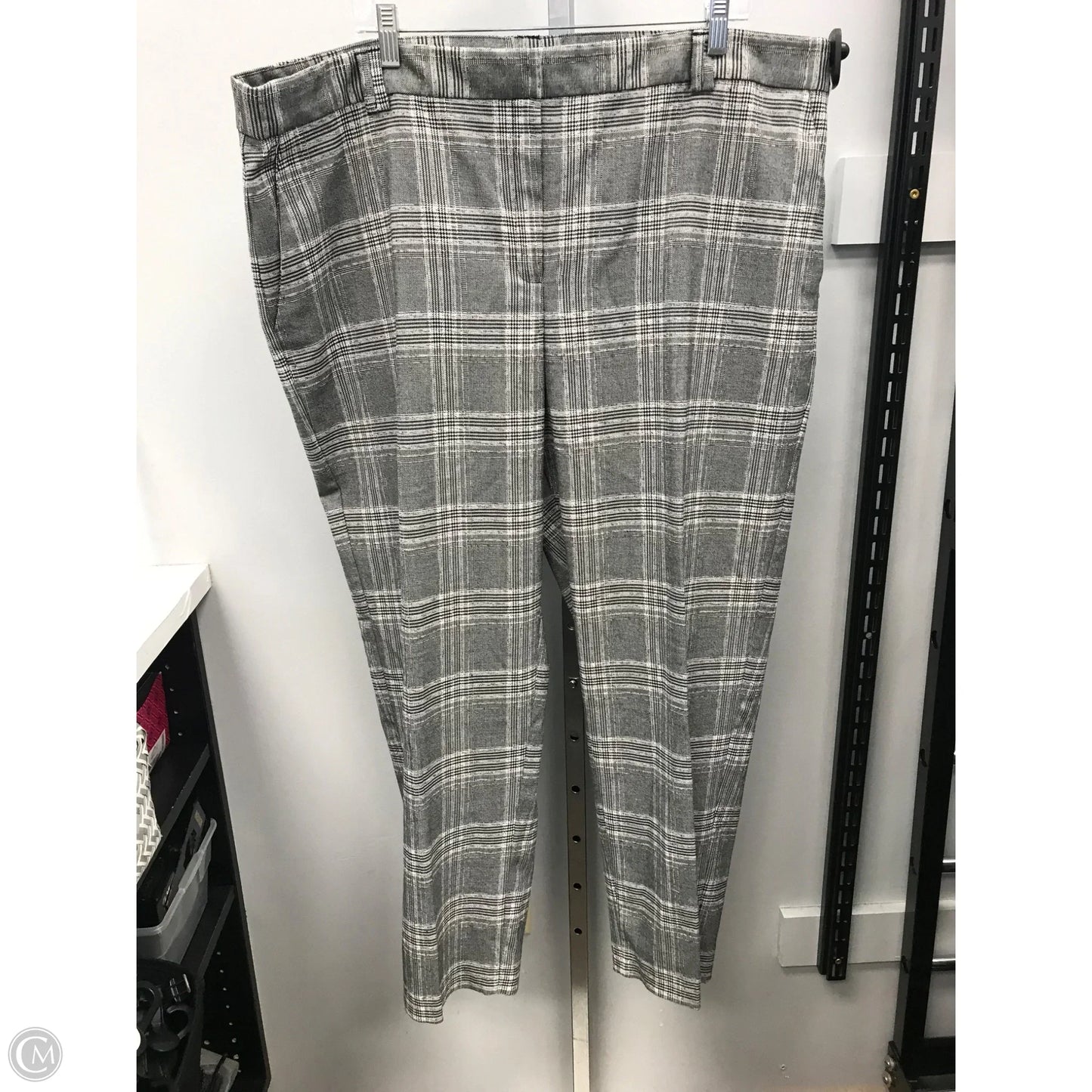 Pants Dress By Clothes Mentor In Black & Cream, Size: 18