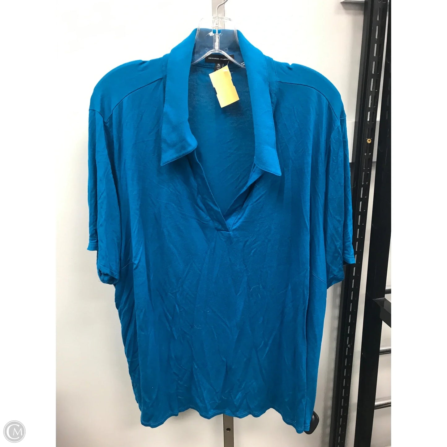 Top Short Sleeve Basic By Universal Standard In Teal, Size: Xl