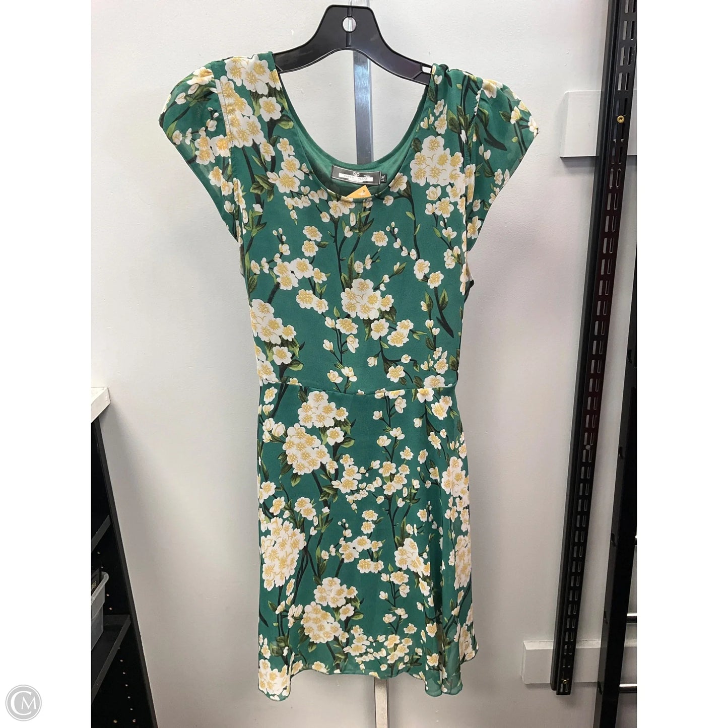 Dress Casual Short By Clothes Mentor In Green, Size: L