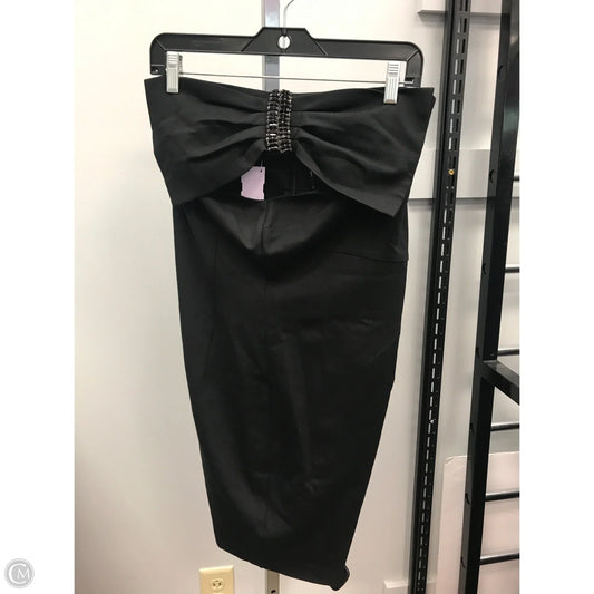 Dress Designer By Karl Lagerfeld In Black, Size: M