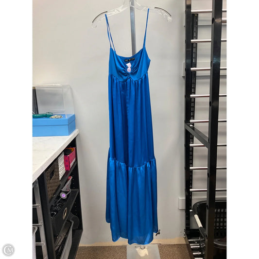 Dress Casual Maxi By Zara In Blue, Size: Xs