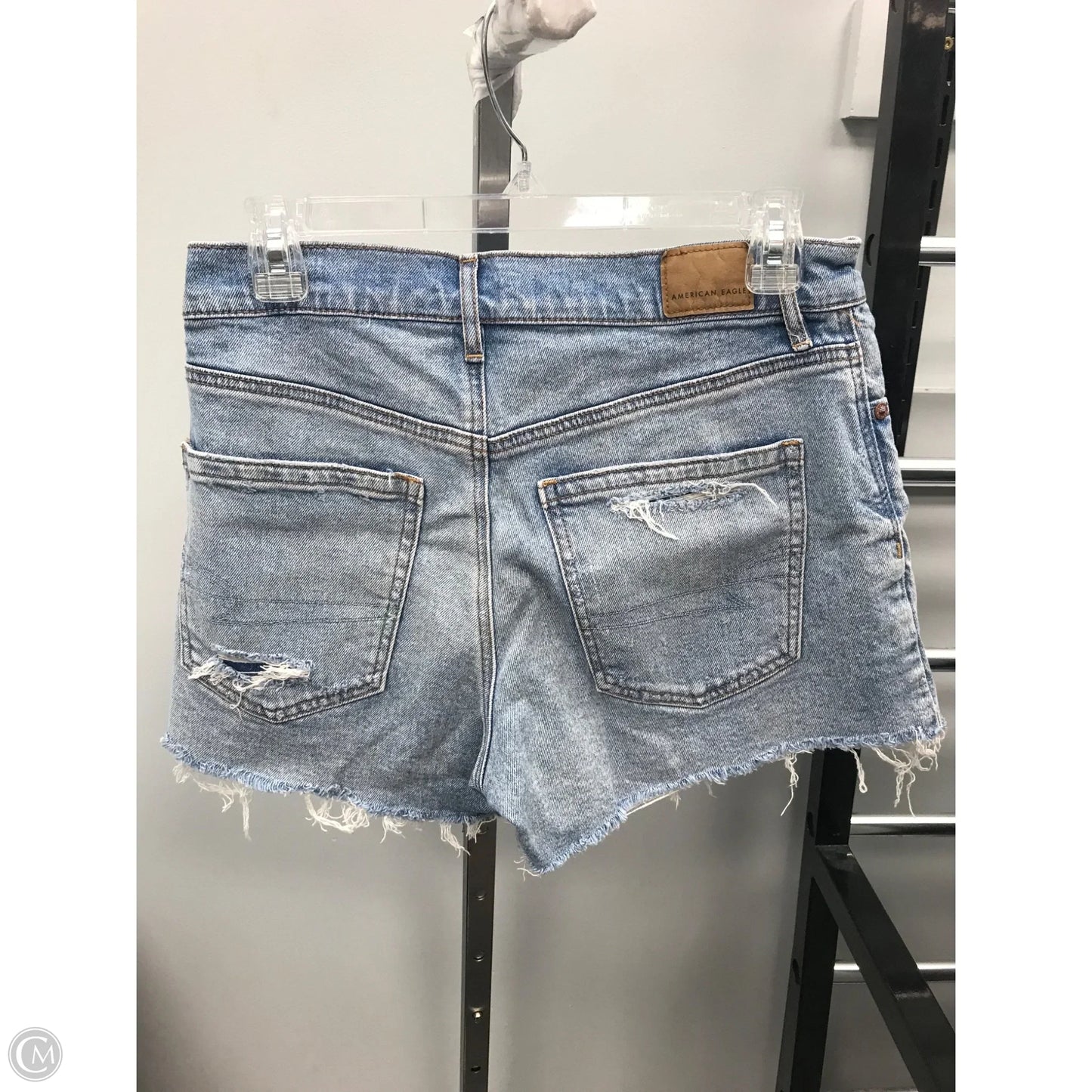 Shorts By American Eagle In Blue Denim, Size: 6