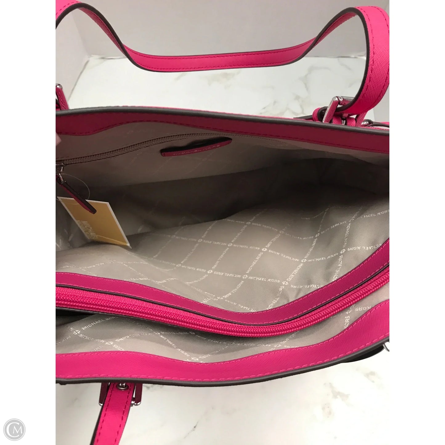Handbag Designer By Michael Kors, Size: Large