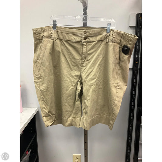 Shorts By Westport In Tan, Size: 22