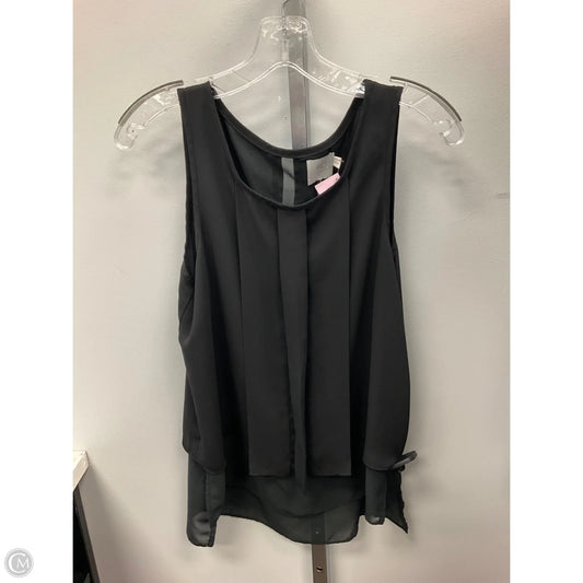 Top Sleeveless By Hd In Paris In Black, Size: 6