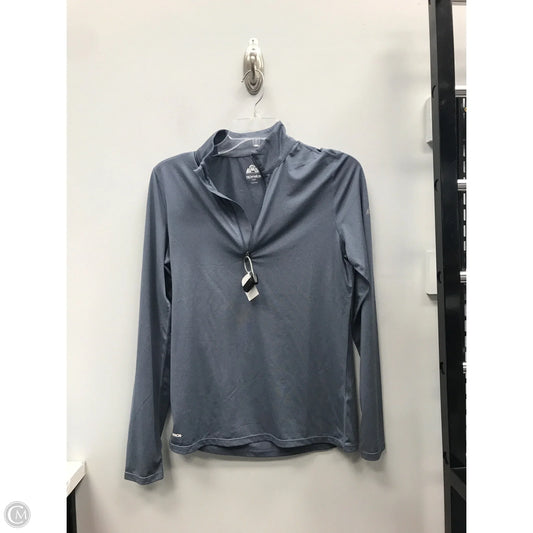 Athletic Top Long Sleeve Crewneck By Cme In Blue, Size: S