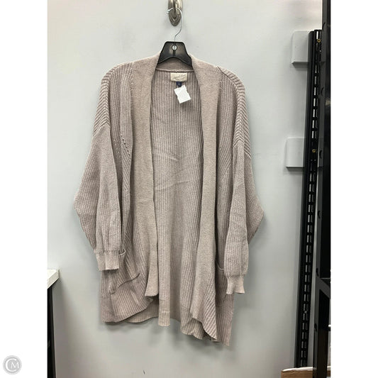 Cardigan By Universal Thread In Tan, Size: Xl