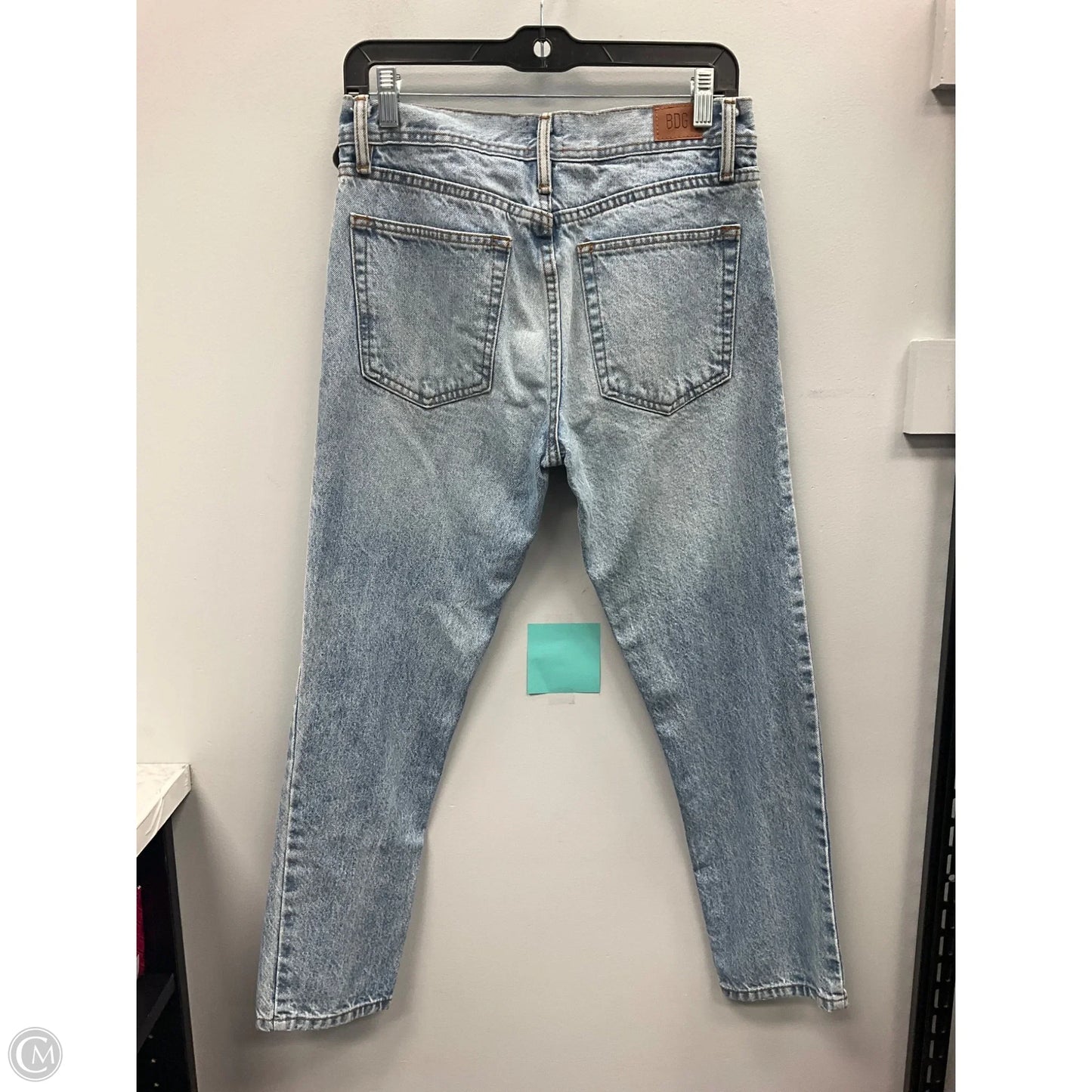Jeans Straight By Bdg In Blue Denim, Size: 6