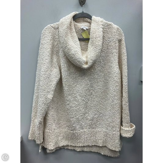 Sweater By J. Jill In Cream, Size: Xl