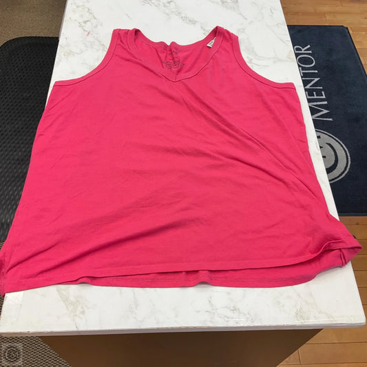 Tank Top By Torrid In Pink Pattern, Size: 4x