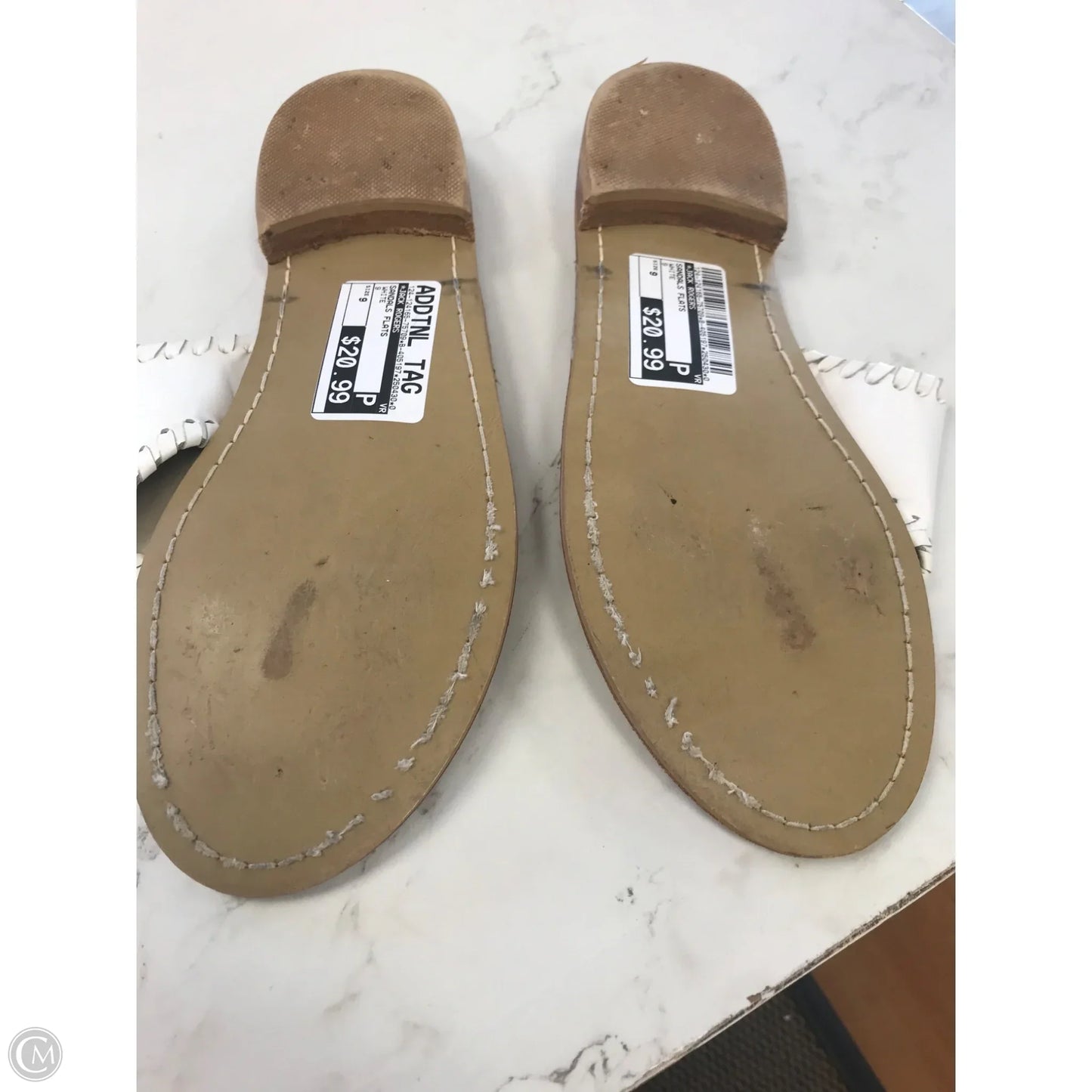 Sandals Flats By Jack Rogers In White, Size: 9