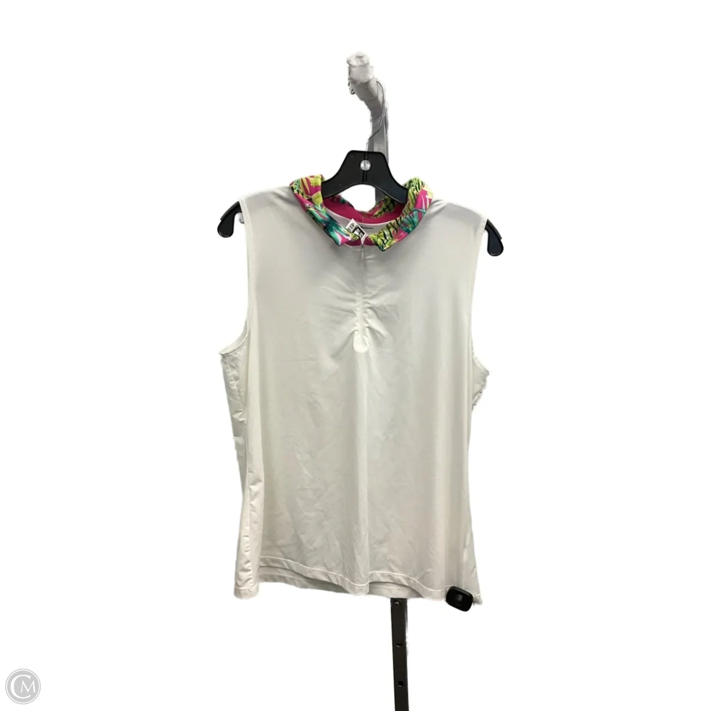 Athletic Top Short Sleeve By Tommy Bahama In White, Size: Xl