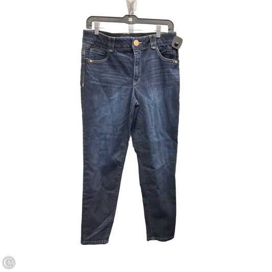Jeans Skinny By Democracy In Blue Denim, Size: 10