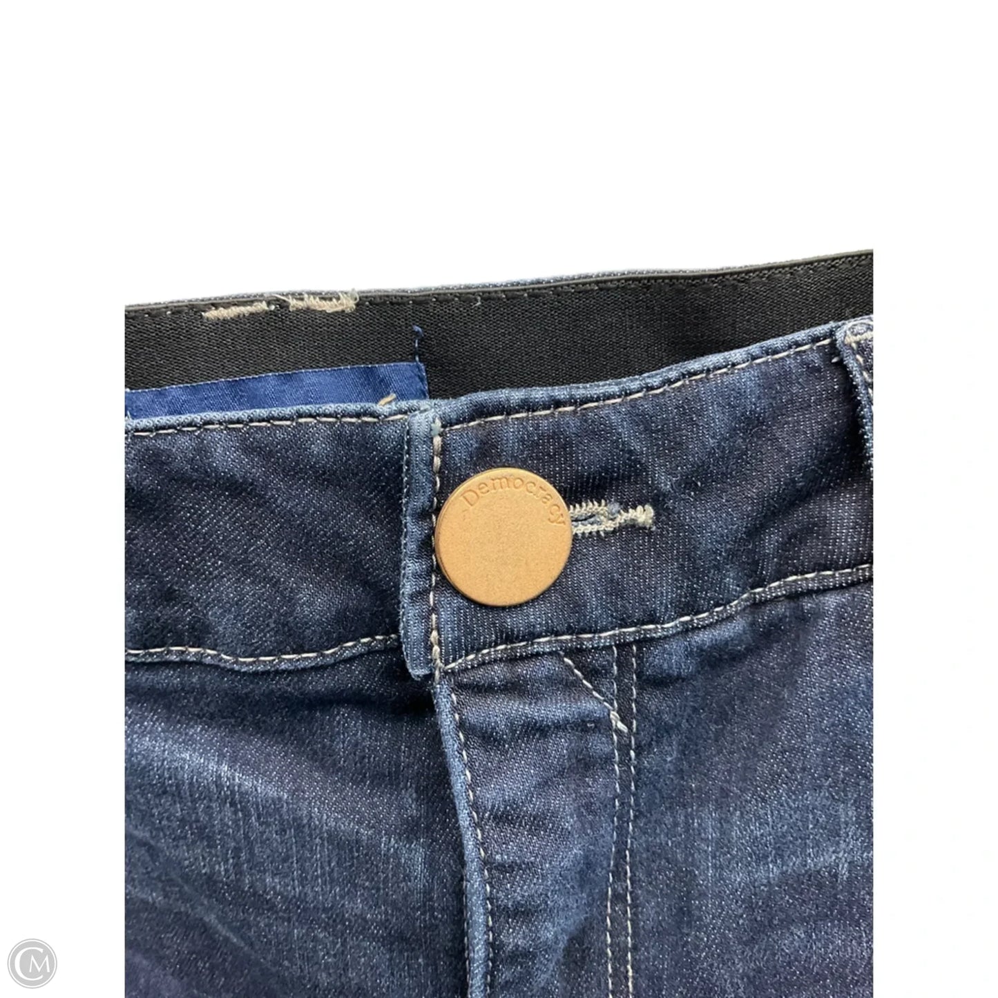 Jeans Skinny By Democracy In Blue Denim, Size: 10