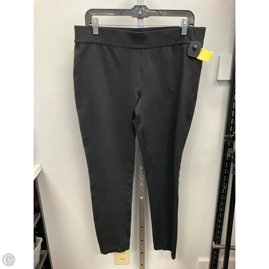 Pants Leggings By Eddie Bauer In Black, Size: 12