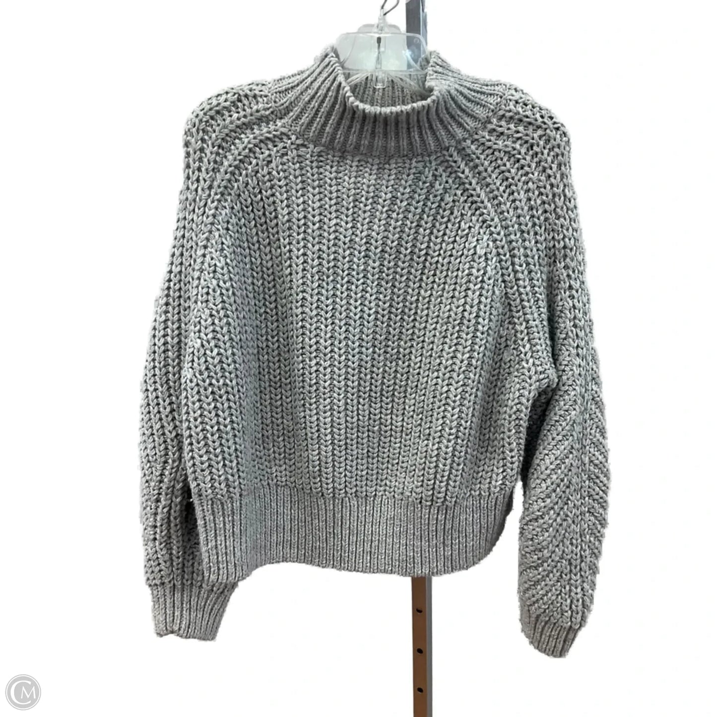 Sweater By H&m In Grey, Size: L