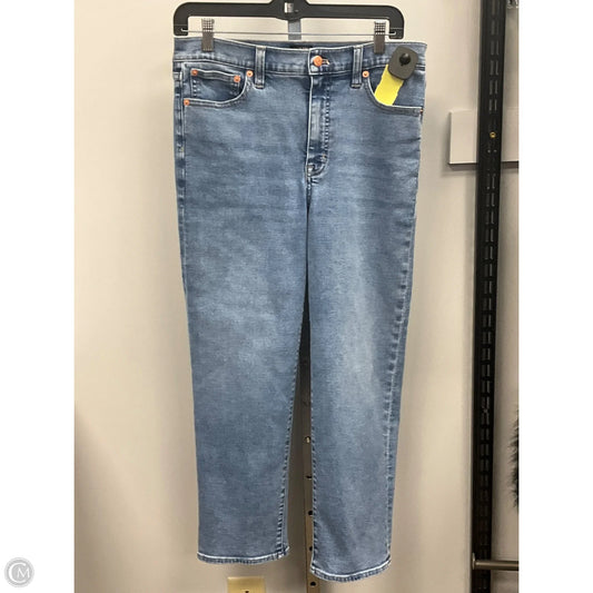 Jeans Straight By J. Crew In Blue Denim, Size: 6