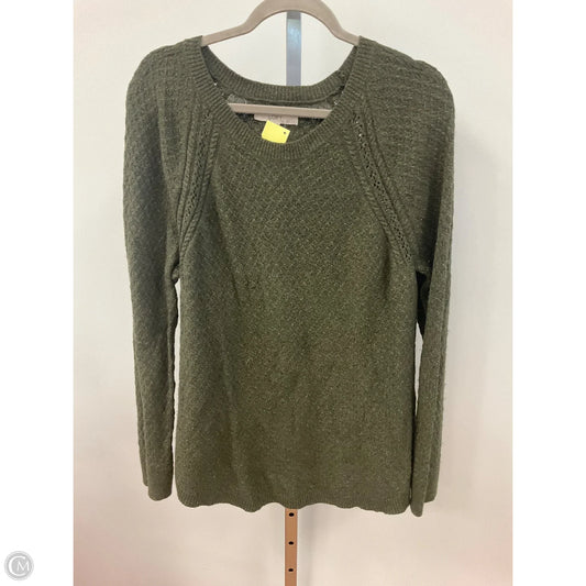 Sweater By Loft In Green, Size: Xl