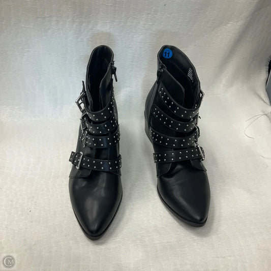 Boots Ankle Heels By Lane Bryant In Black, Size: 11