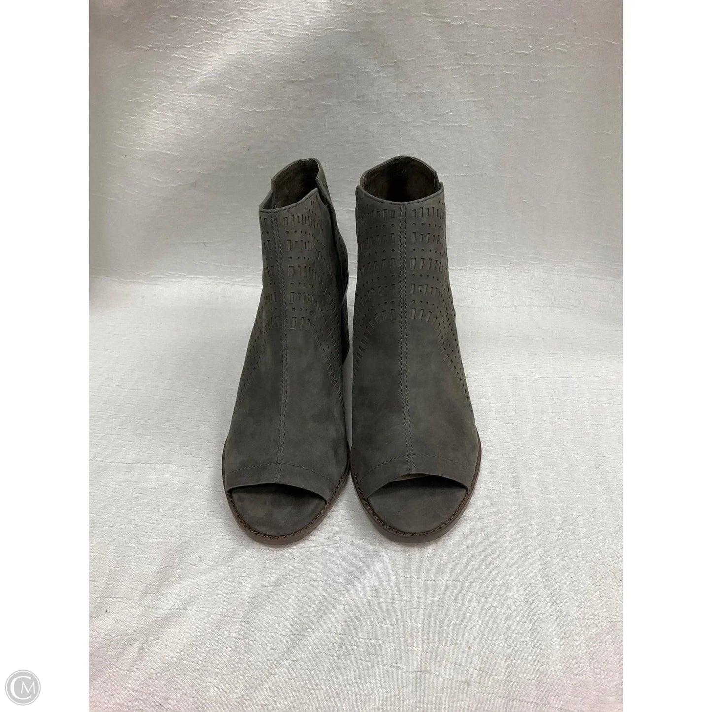 Shoes Heels Block By Vince Camuto In Grey, Size: 8.5