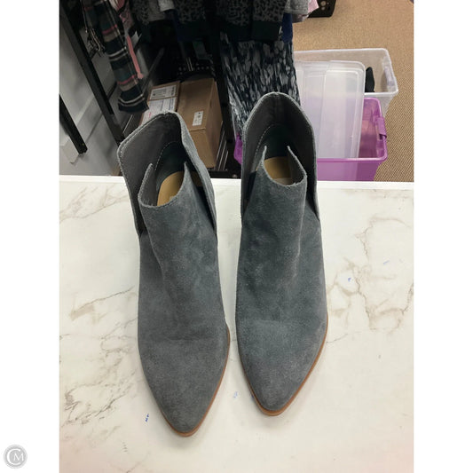 Boots Ankle Heels By Dolce Vita In Grey, Size: 10