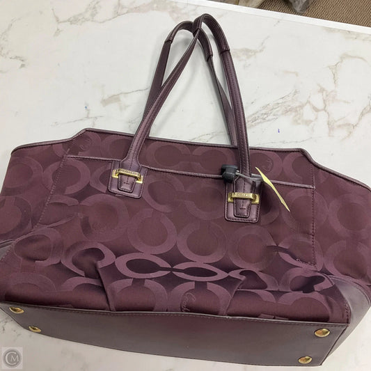 Handbag Designer By Coach, Size: Large