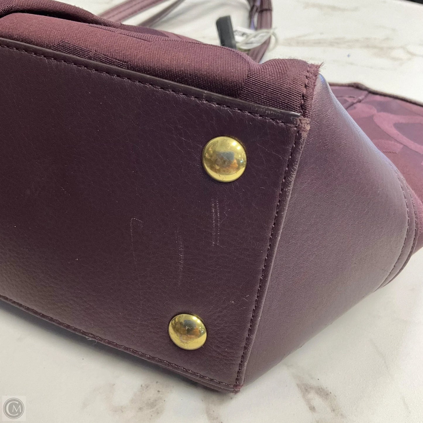 Handbag Designer By Coach, Size: Large