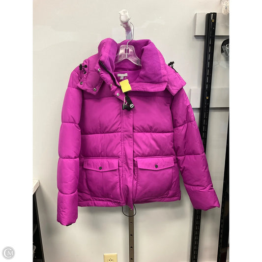 Jacket Puffer & Quilted By Talbots In Pink, Size: Xs